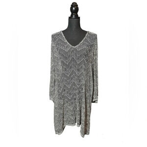 Jordan Taylor V-Neck Swimsuit Cover up size Medium Spring Summer